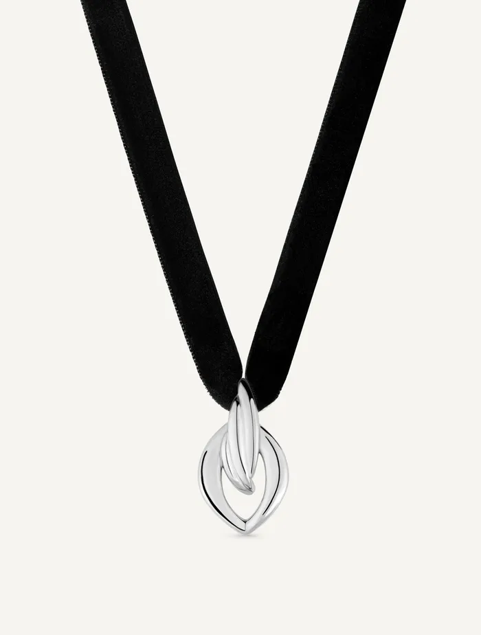 Maison Dore Necklaces PALAIS BLACK VELVET NECKLACE