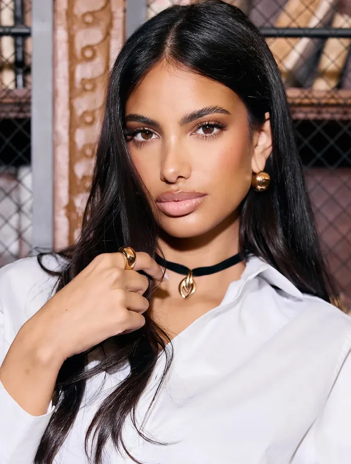 Maison Dore Necklaces PALAIS BLACK VELVET NECKLACE