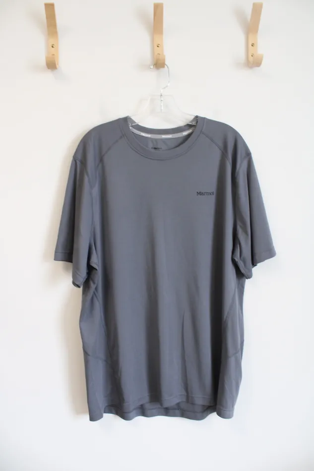 Marmot Gray Athletic Shirt XXL Marmot Earrings