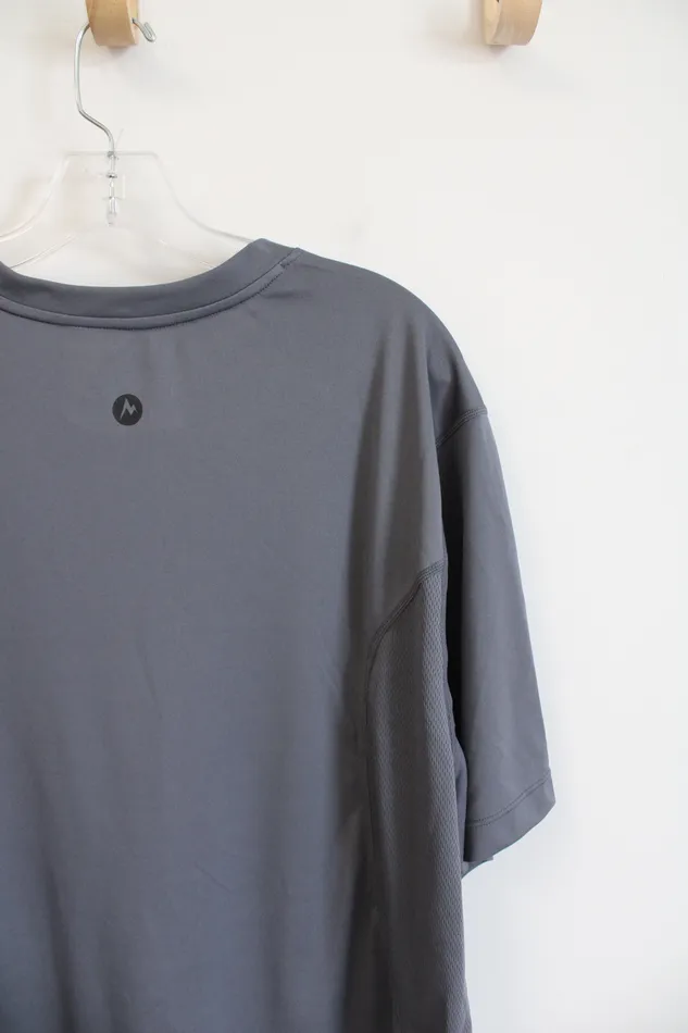 Marmot Gray Athletic Shirt XXL Marmot Earrings