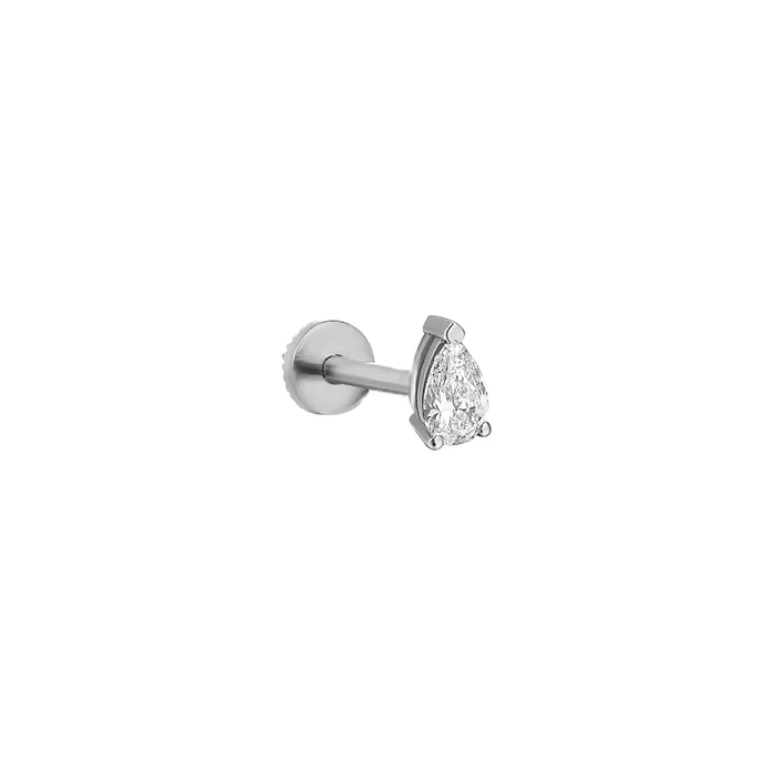 Mini Teardrop Piercing Kismet by Milka Earrings