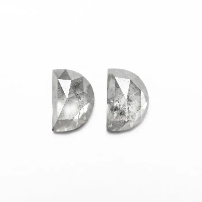 Misfit Diamonds Necklaces 102cttw 2pc 608x411x237mm 608x410x235mm Half Moon Matching Pair 2549502