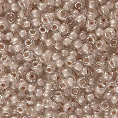 Miyuki Seed Beads 80 Blush Lined Crystal 0215 Peppy Beads Earrings