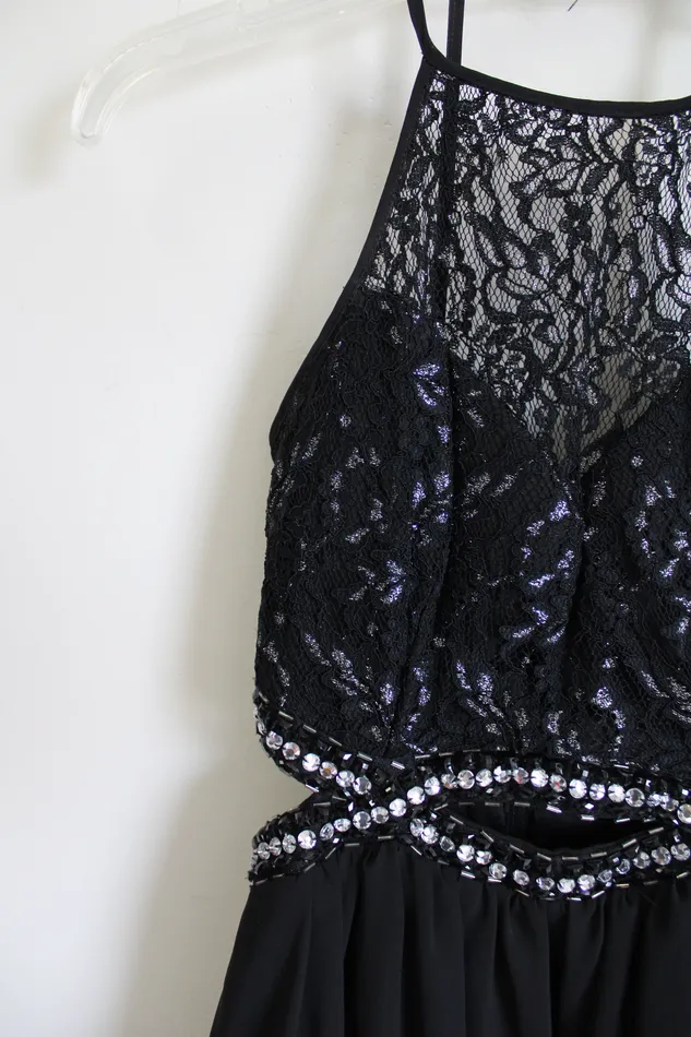 Necklaces B Darlin B Darlin Black SemiFormal Dress 56