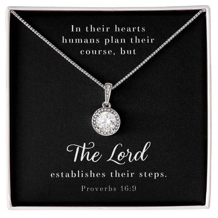 Necklaces Cushion Cut Cubic Zirconia Crystal Necklace Proverbs 169 ShineOn Fulfillment Necklaces Cushion Cut Cubic Zirconia Crystal Necklace Proverbs 169 ShineOn Fulfillment