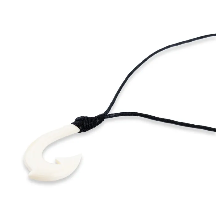 Necklaces Extra Large Hawaiian Bone Hook Necklace PACIFICOCEANCOL