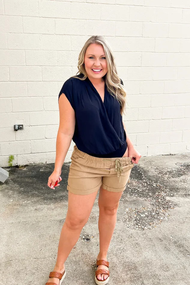 Necklaces Kori SALE Truth Be Told Linen Shorts