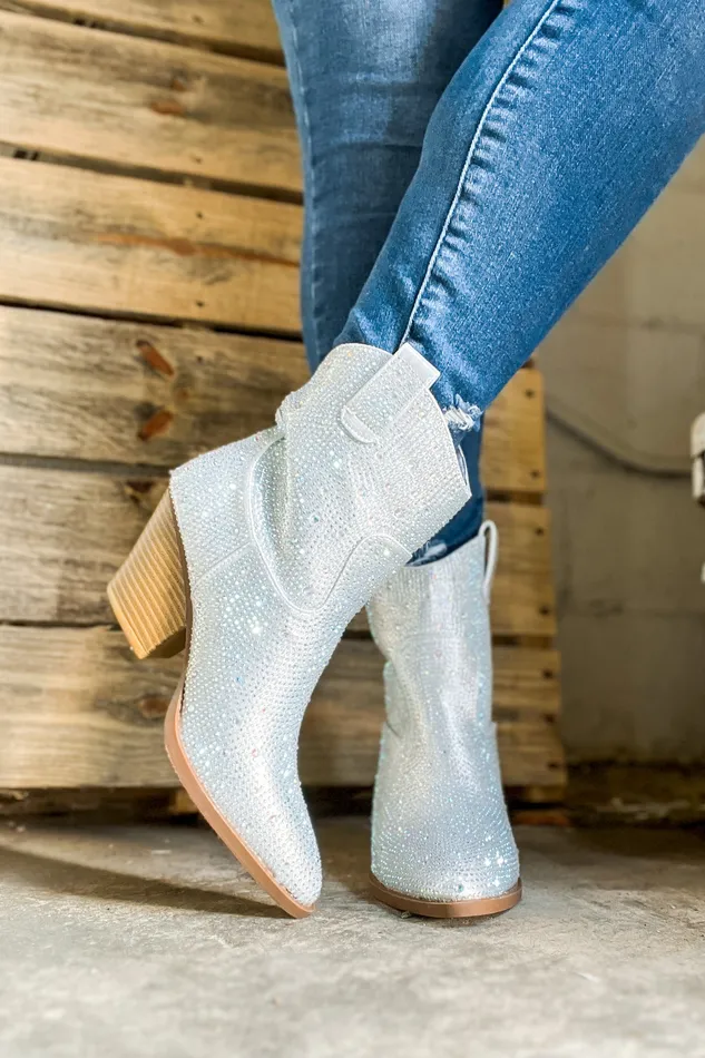 Necklaces LA Shoe King Star of the Show Rhinestone Boots