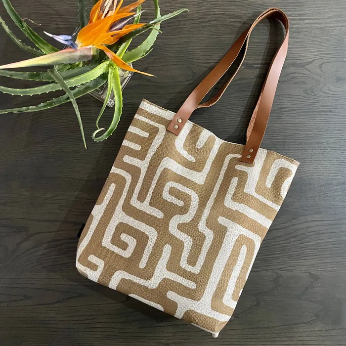 Necklaces Leather and Fabric Tote Bags HJT