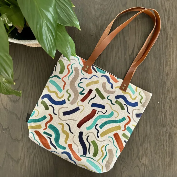 Necklaces Leather and Fabric Tote Bags HJT