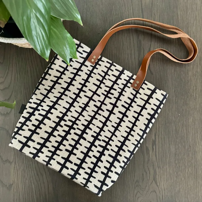 Necklaces Leather and Fabric Tote Bags HJT