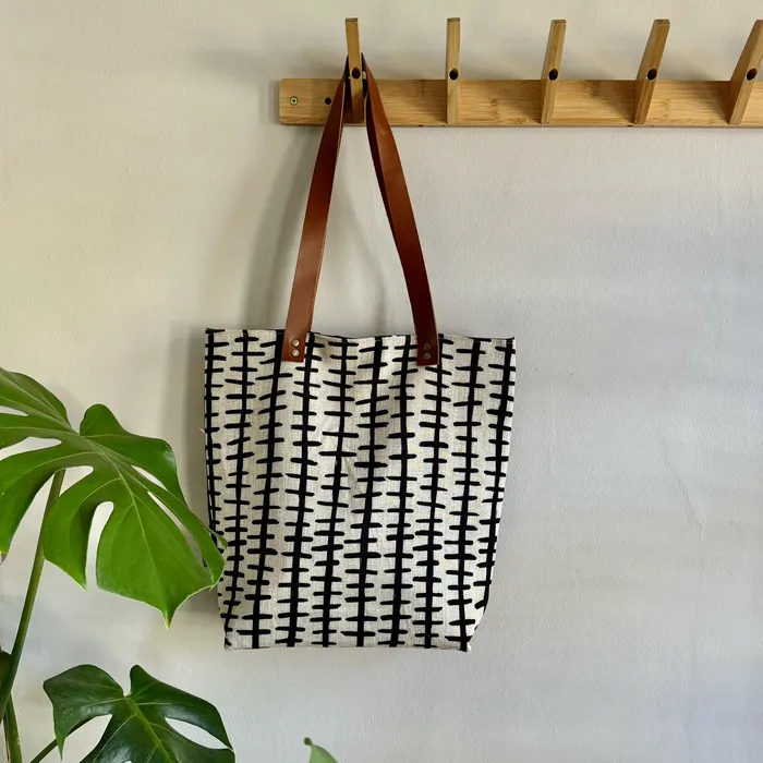 Necklaces Leather and Fabric Tote Bags HJT