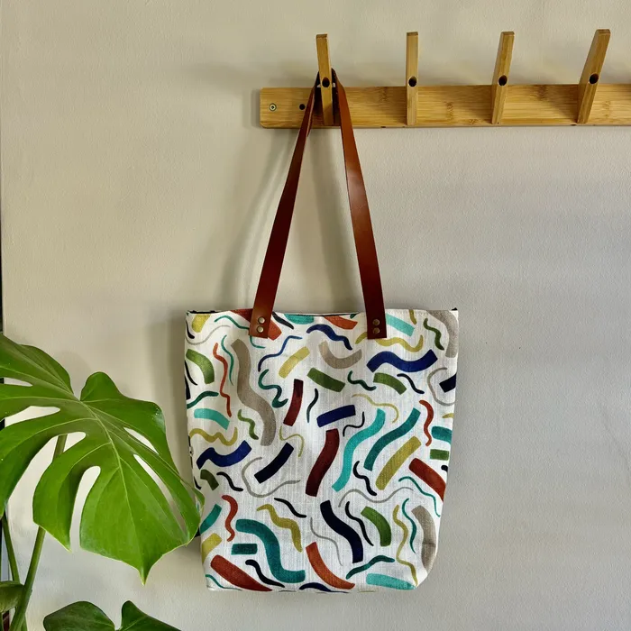 Necklaces Leather and Fabric Tote Bags HJT