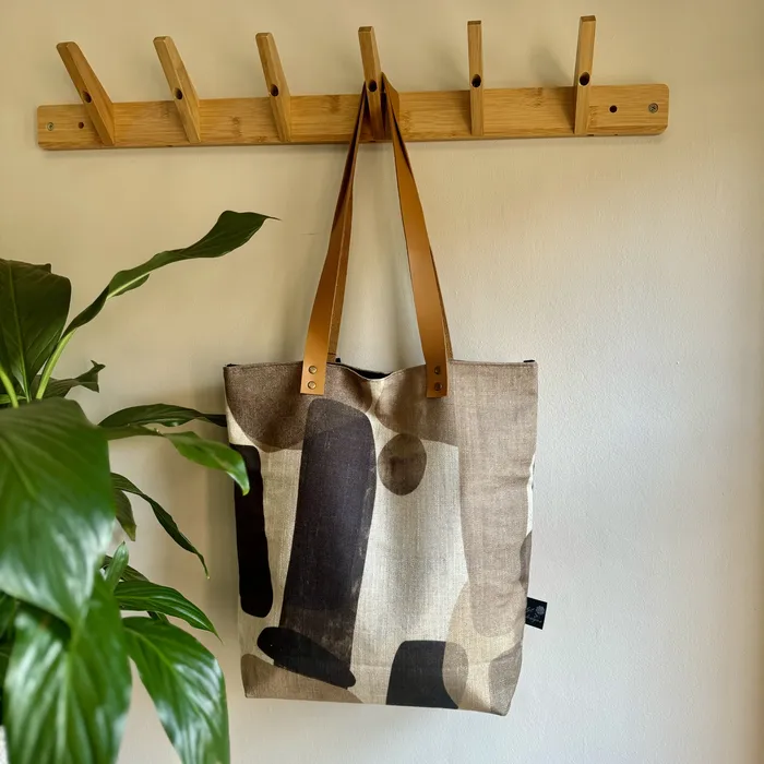Necklaces Leather and Fabric Tote Bags HJT