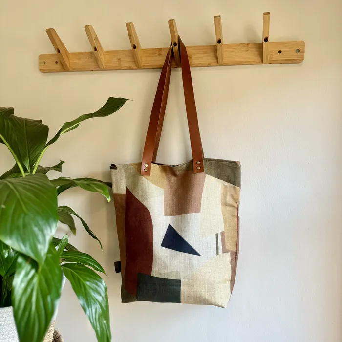Necklaces Leather and Fabric Tote Bags HJT