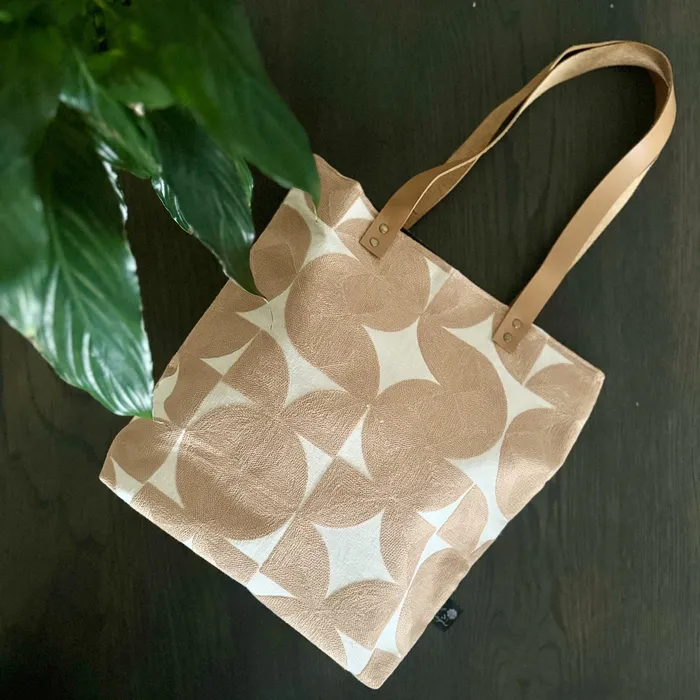 Necklaces Leather and Fabric Tote Bags HJT