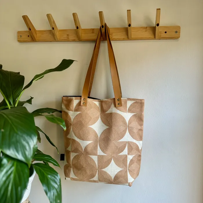 Necklaces Leather and Fabric Tote Bags HJT