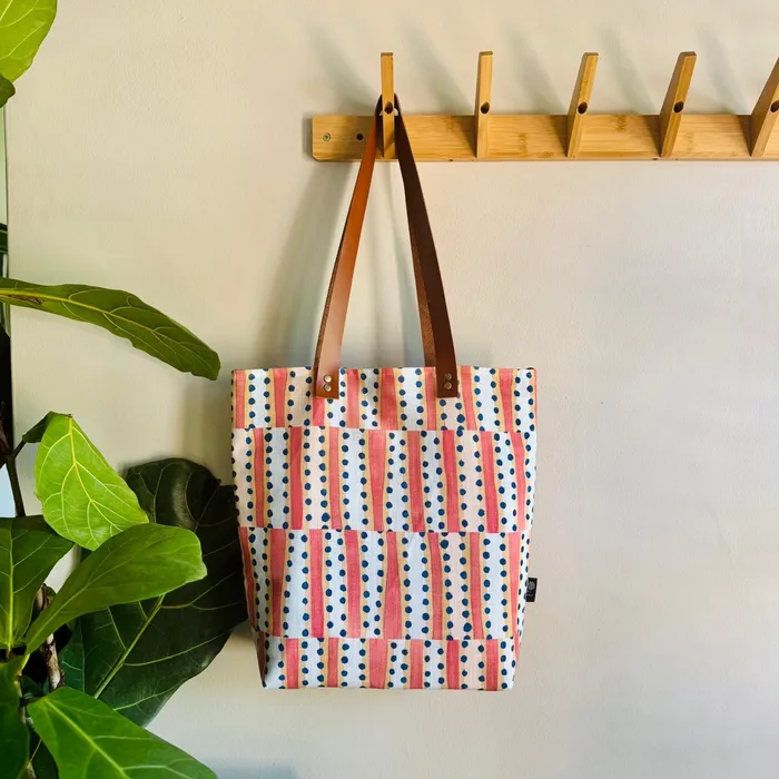 Necklaces Leather and Fabric Tote Bags HJT