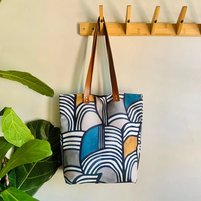 Necklaces Leather and Fabric Tote Bags HJT