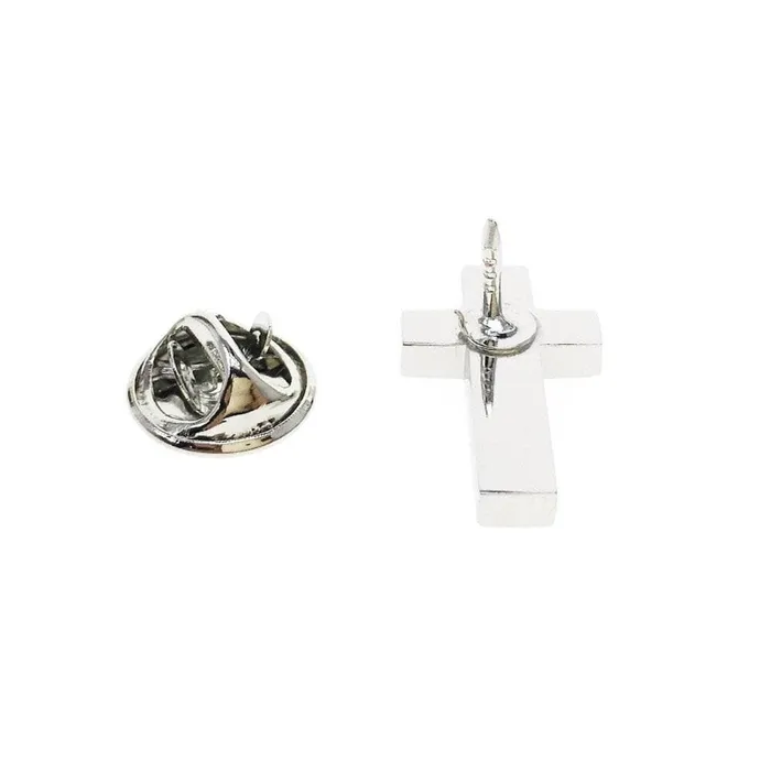 Necklaces Lords Guidance Christian Pinsbr Black Cross