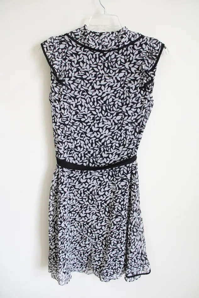 Necklaces MSK MSK Black Wrap Leaf Dress 12