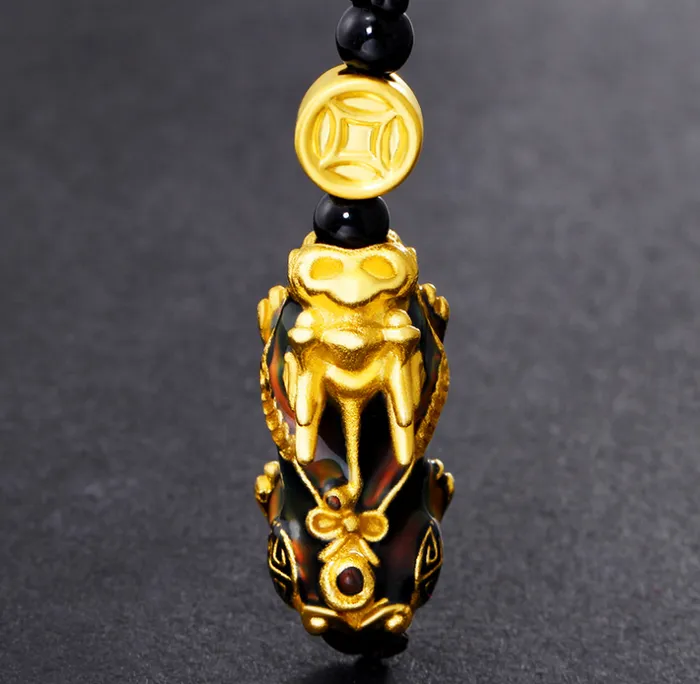 Necklaces Mystical Fengshui Black Obsidian Necklace Bryan Lim