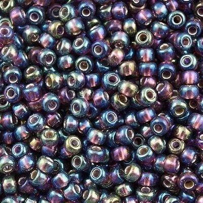 Necklaces Peppy Beads Miyuki Seed Beads 80 Silver Lined Dark Smoky Amethyst AB 1013 Necklaces Peppy Beads Miyuki Seed Beads 80 Silver Lined Dark Smoky Amethyst AB 1013