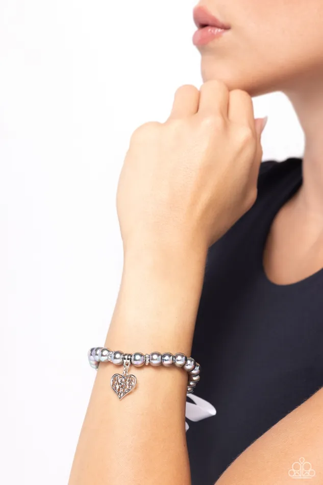 Necklaces Prim and Pretty Silver Paparazzi Accessories