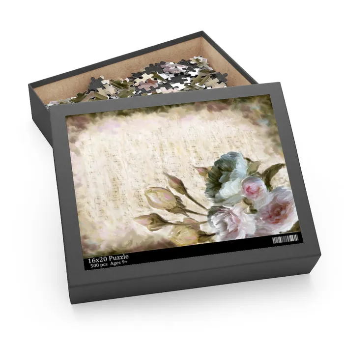 Necklaces Printify Photo Puzzle 120 252 500Piece Ode to Love