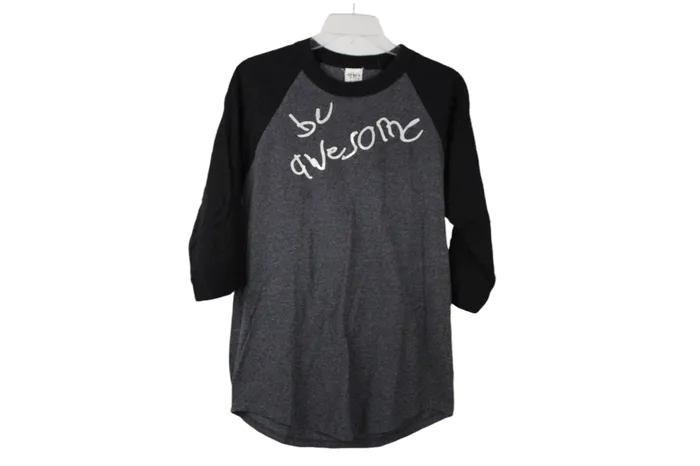 Necklaces Shaka Be Awesome Baseball Tee M Shaka