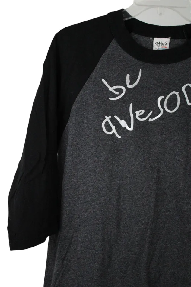 Necklaces Shaka Be Awesome Baseball Tee M Shaka