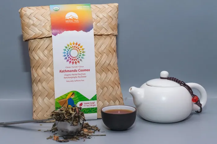 Nepal Tea Collective Necklaces Nepali Loose Leaf Spiced Black Tea Kathmandu Cosmos