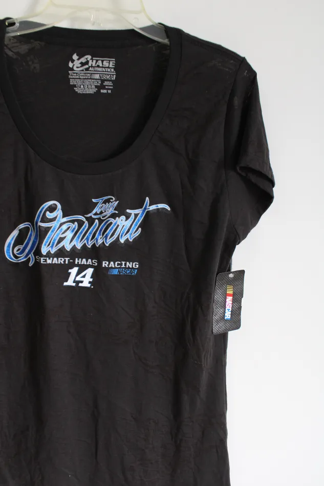 NEW Chase Authentics Tony Stewart 14 Tee 1X Chase Authentics Earrings
