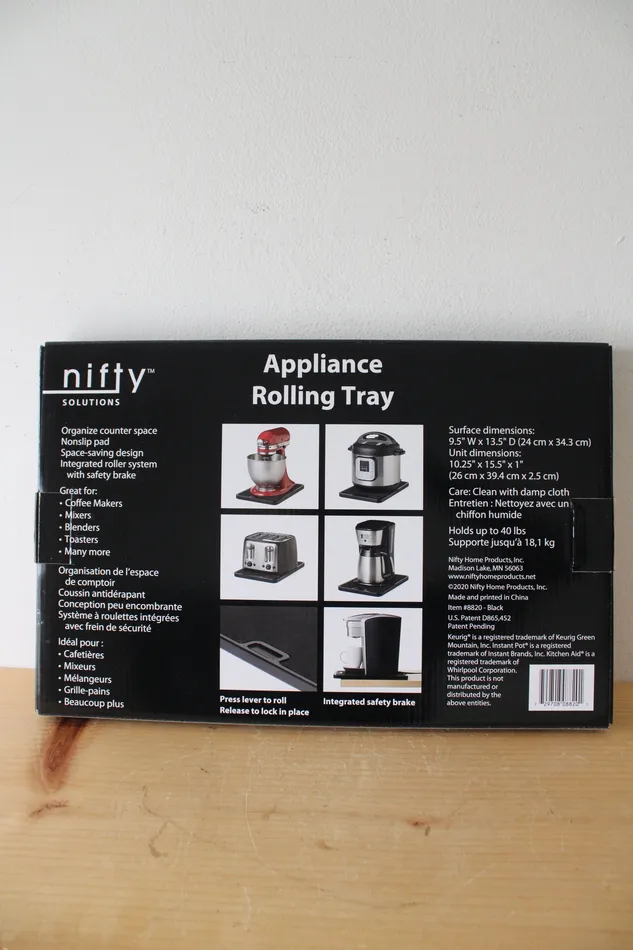 NEW Nifty Solutions Appliance Roller Tray Nifty Solutions Earrings