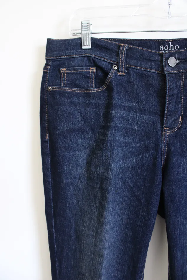 New York Company Earrings Soho New York Company Skinny Dark Wash Skinny Jeans 12 Petite