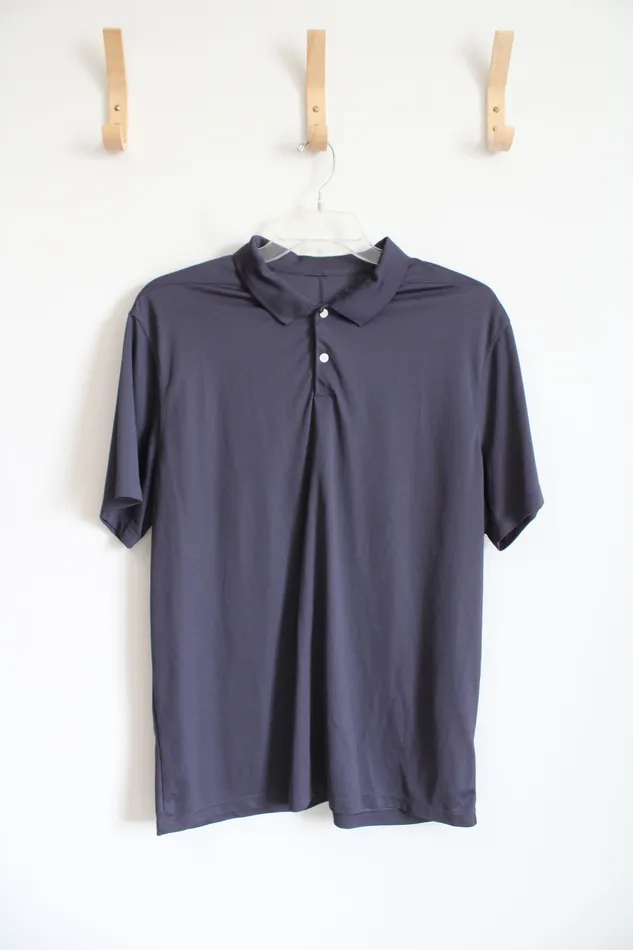 Nike DriFit Standard Fit Gray Polo Shirt XL Nike Earrings