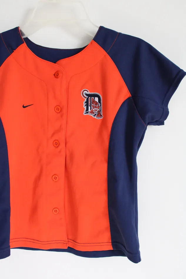 Nike Earrings Nike Detroit Tigers Jersey Youth M 10