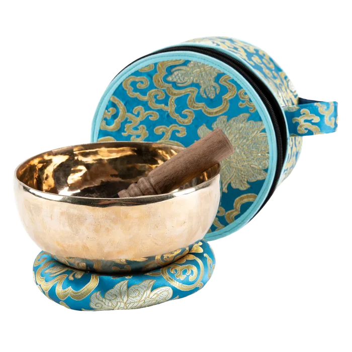 Nirvana Mala Earrings Sound Healing Singing Bowl Set 75
