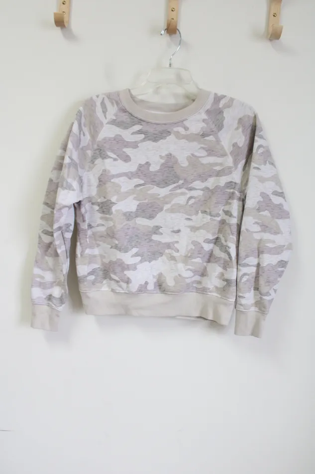 Old Navy Earrings Old Navy Neutral Camo Print Sweatshirt S