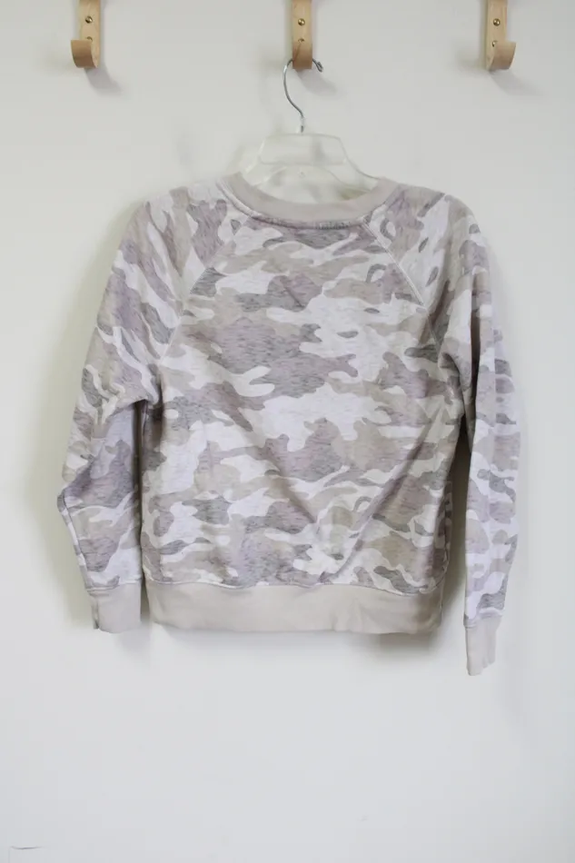 Old Navy Earrings Old Navy Neutral Camo Print Sweatshirt S