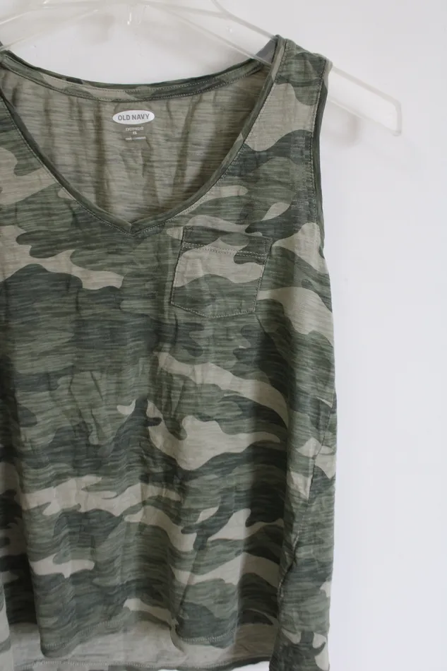 Old Navy Old Navy Camo Tank XS Earrings