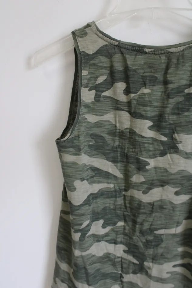 Old Navy Old Navy Camo Tank XS Earrings