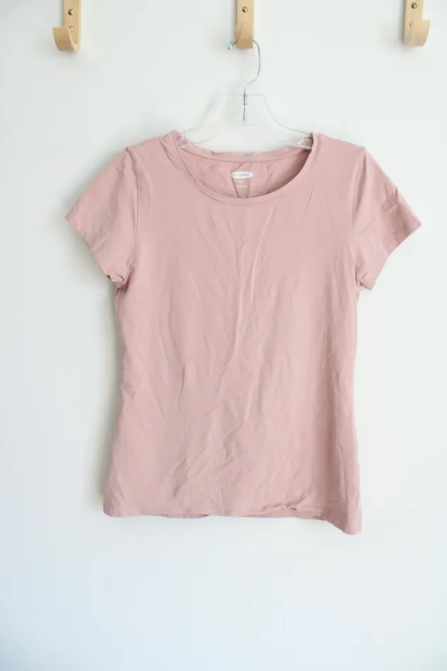 Old Navy Slim Fit Light Pink Tee M Old Navy Necklaces