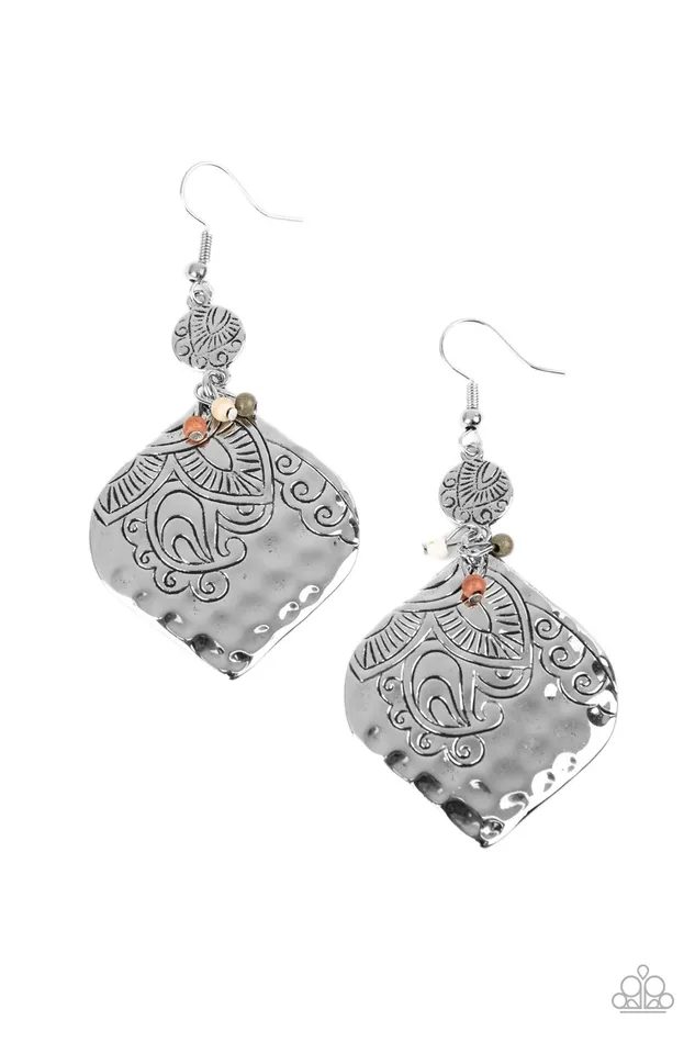 Paparazzi Accessories Earrings Tropical Terrace Multi