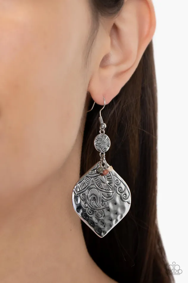 Paparazzi Accessories Earrings Tropical Terrace Multi