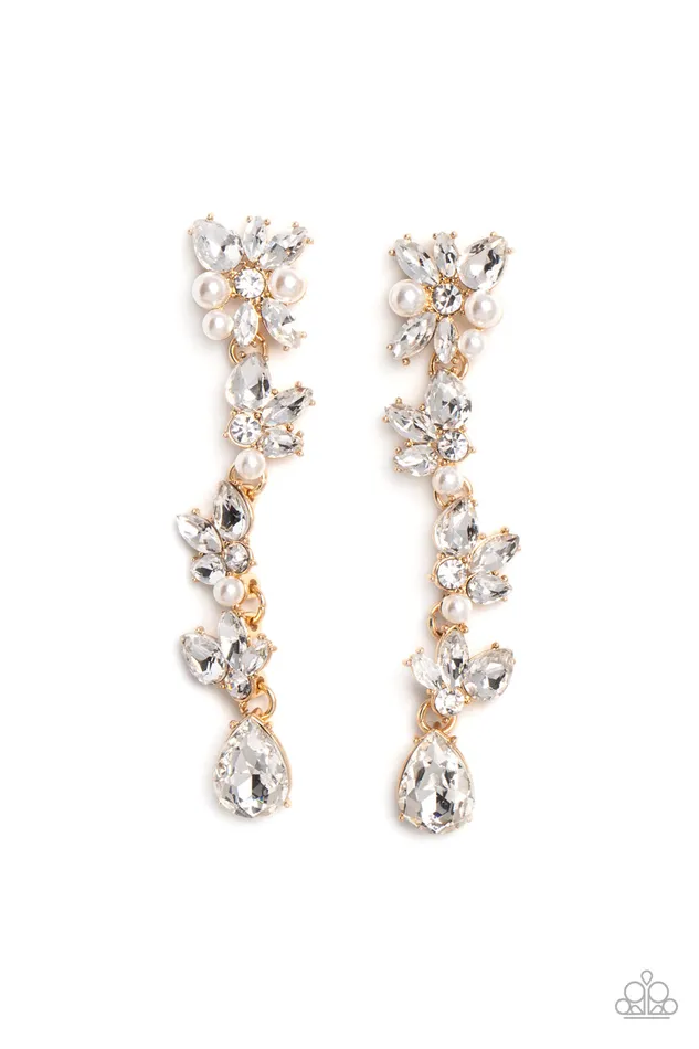 Paparazzi Accessories LIGHT at the Opera Gold Necklaces