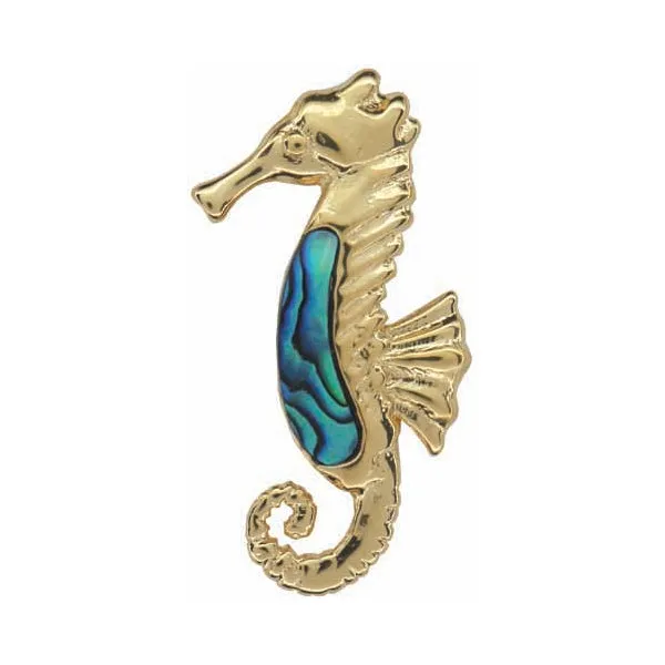 Paua Seahorse Pendant ARIKINEWZEALAND Necklaces