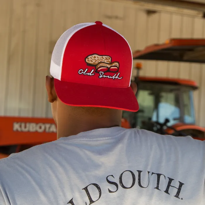 Peanut Pile Trucker Hat Old South Apparel Earrings
