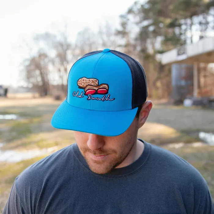 Peanut Pile Trucker Hat Old South Apparel Earrings