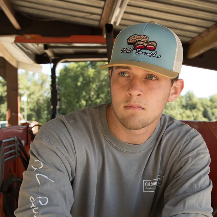 Peanut Pile Trucker Hat Old South Apparel Earrings